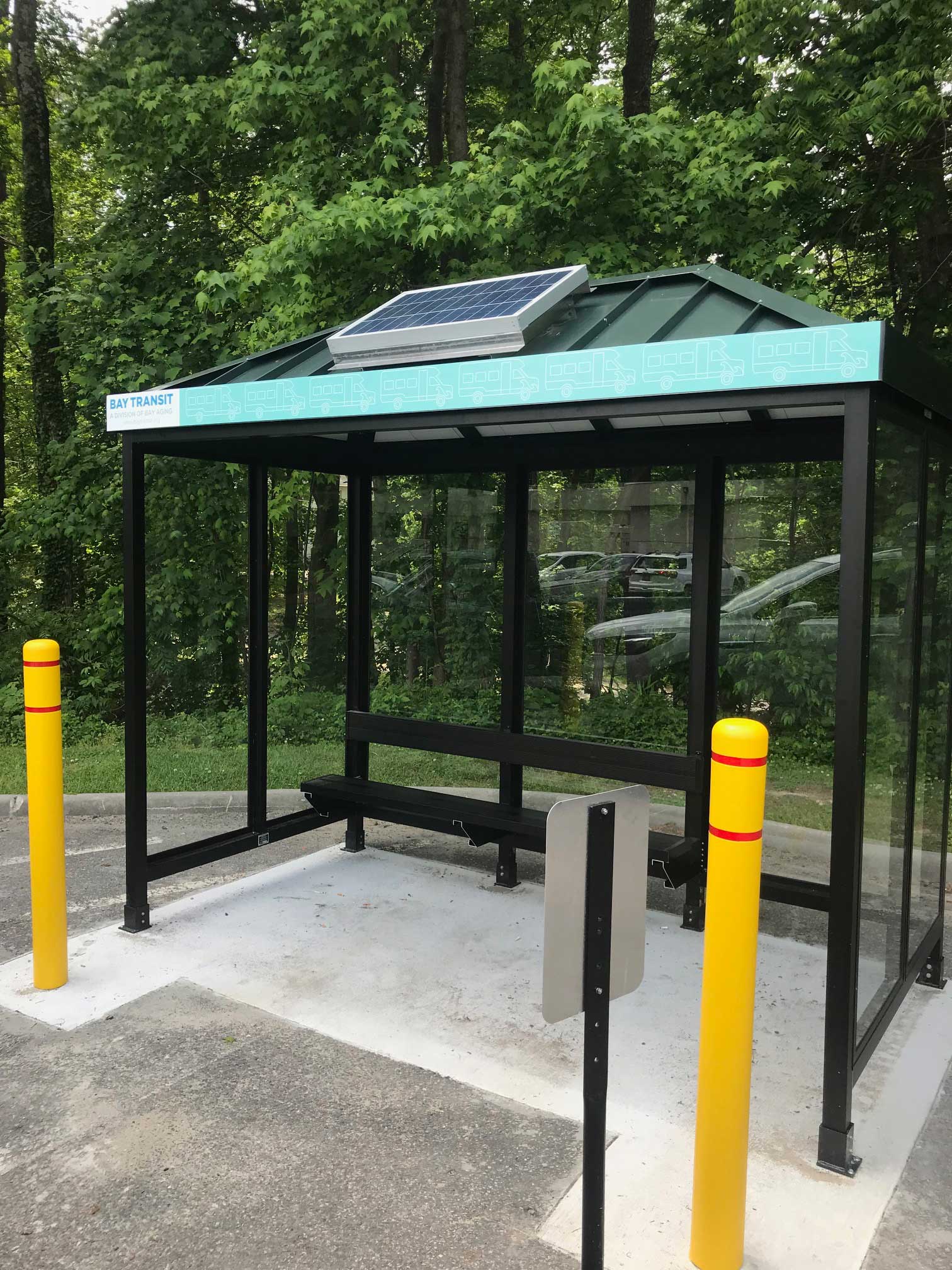 Bay Transit Riverside Hospital Bus Shelter