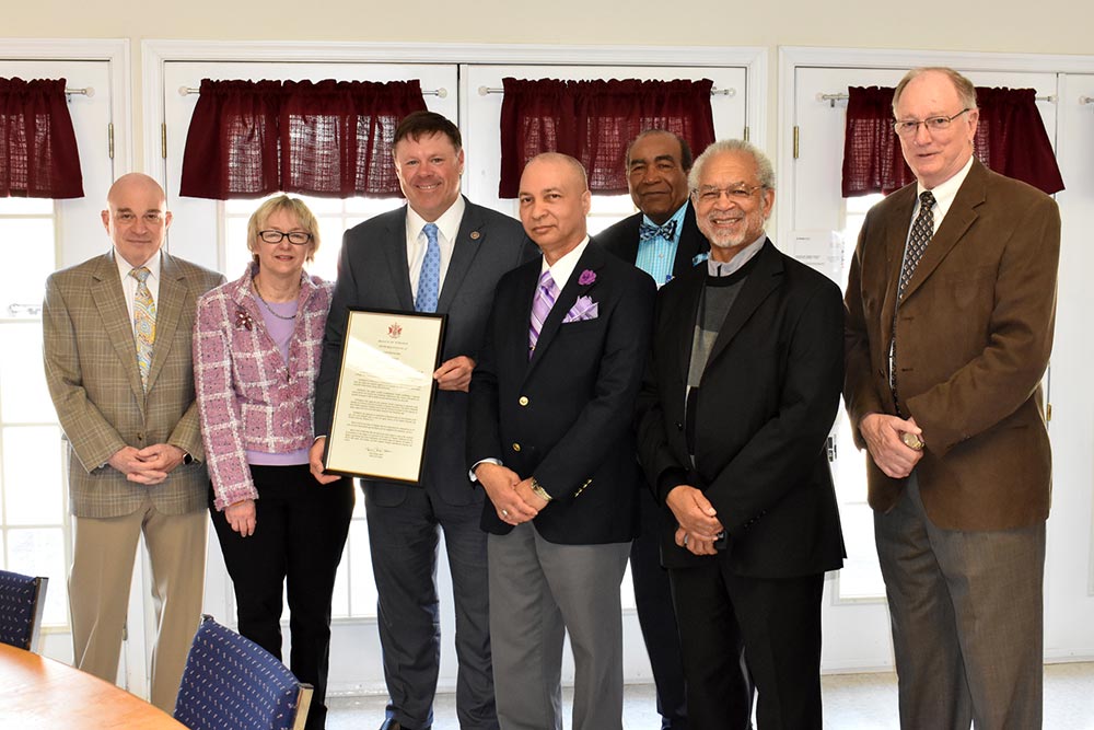 Bay Aging Board of Directors with Senator McDougle