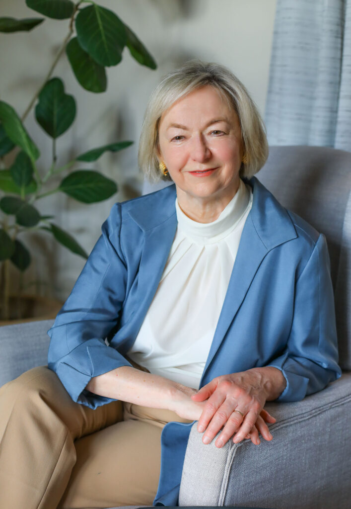 woman sitting in chair